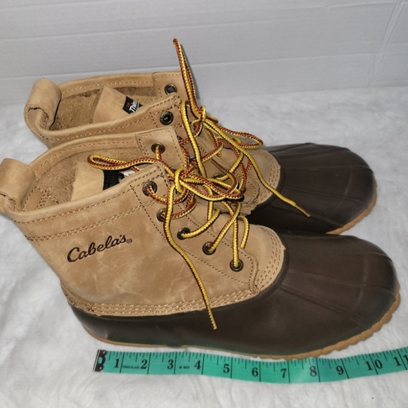 Cabela's Steel Shank Duck Boots Men's Size 10 - Picture 12 of 12